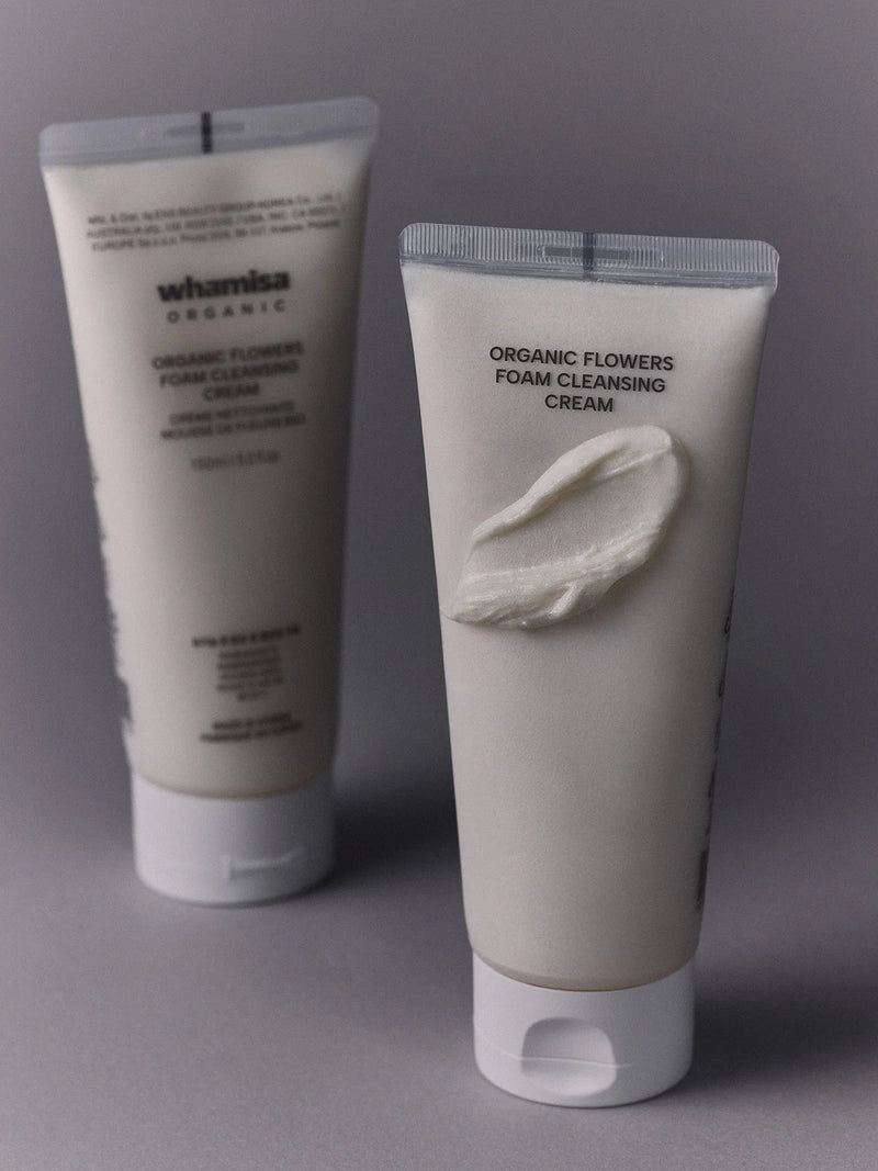 Organic Flowers Foam Cleansing puhdistusvoide