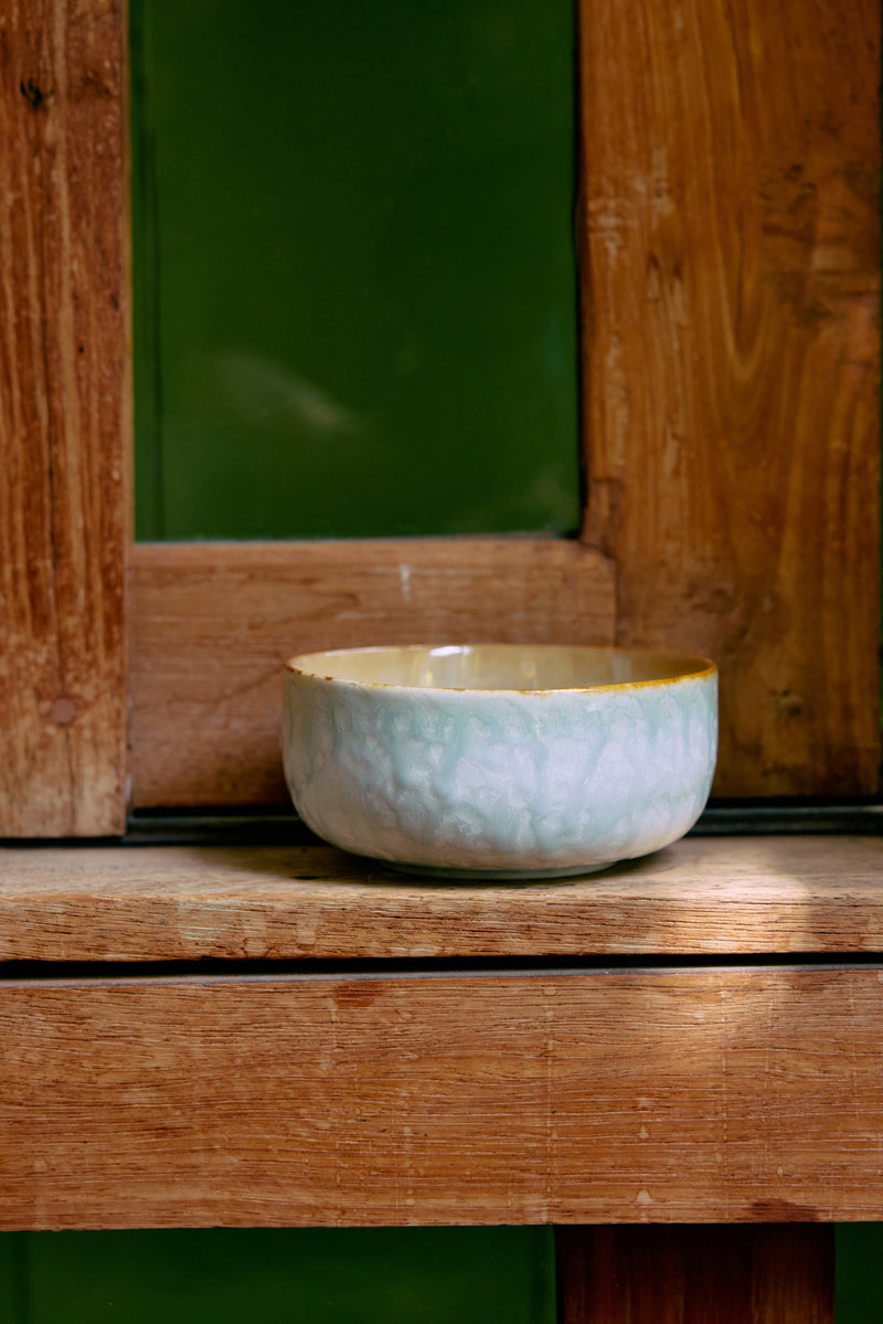 HK Living 70's ceramics jälkiruokakulho, petal