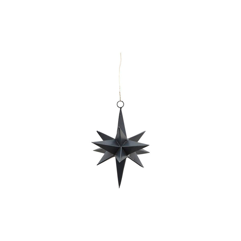 Star 3 Dimensional black small