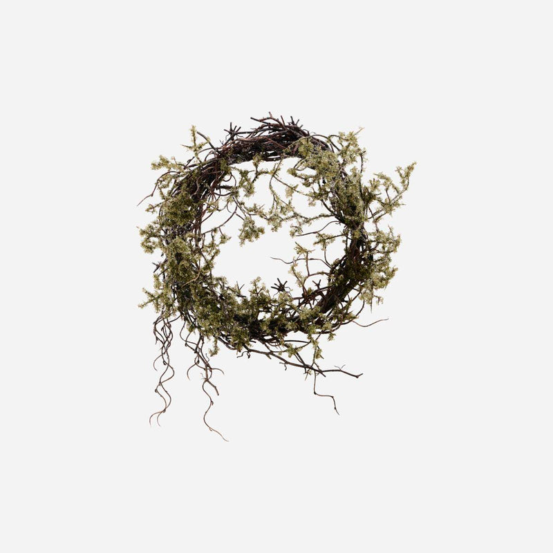House Doctor sammalkranssi, Nature 37 cm