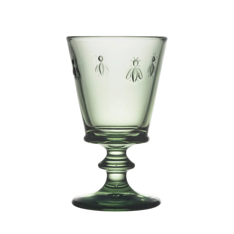 La Rochère mehiläis-viinilasi 24 cl, olive green