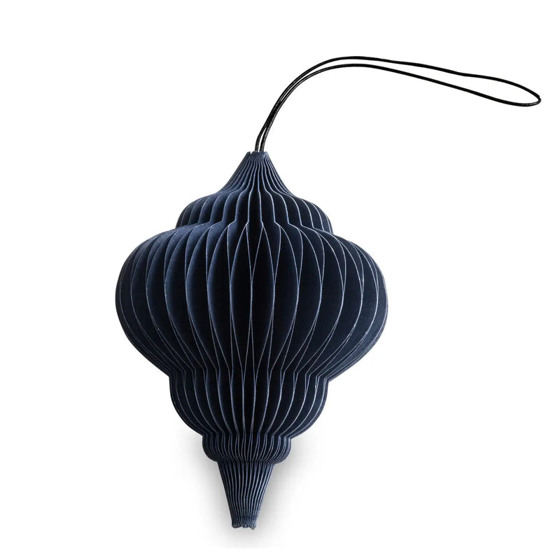 Paperinen joulukoriste Jewel, Midnight Blue