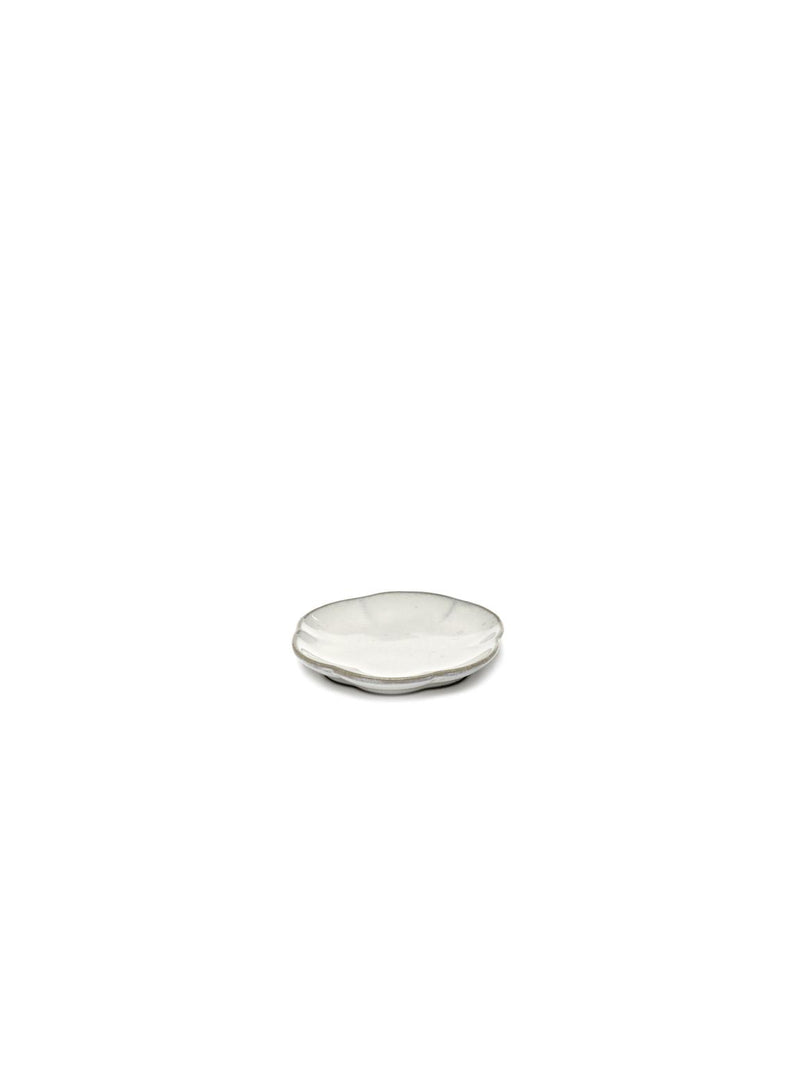 Serax Inku Plate Ribbed S white
