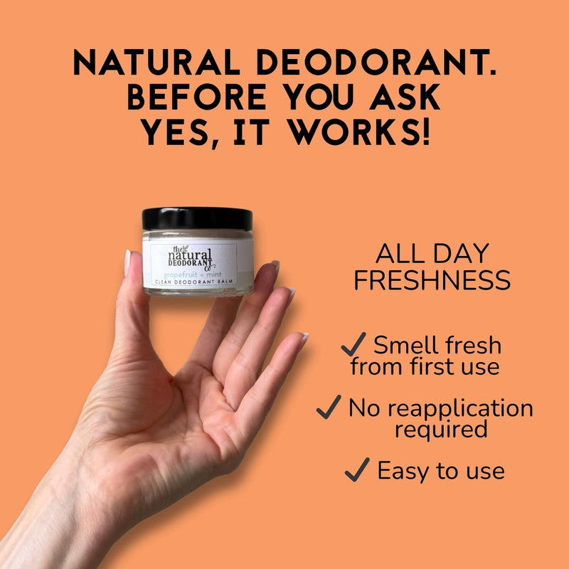 Luonnollinen voidedeodorantti Clean Orange & Bergamot