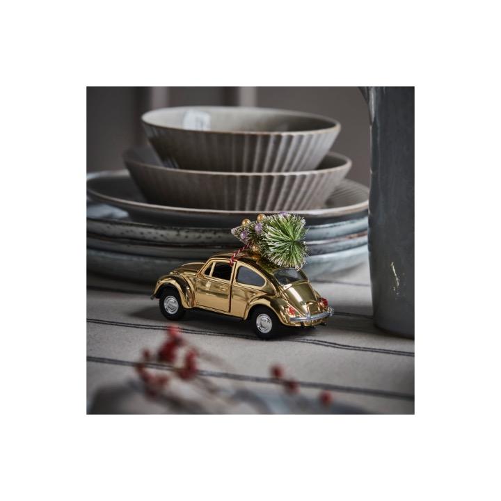 House Doctor Jouluauto Xmas Car, Golden