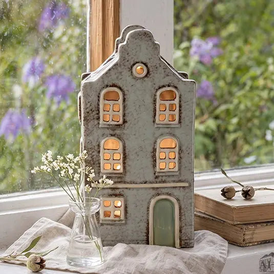 Det Gamle Apotek Keraaminen talolyhty, Light green
