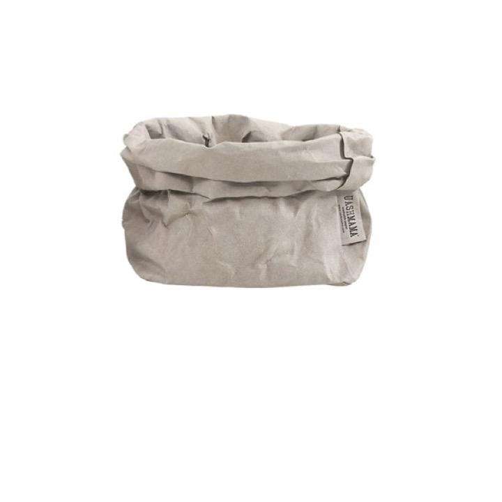 Uashmama paper bag, grey M
