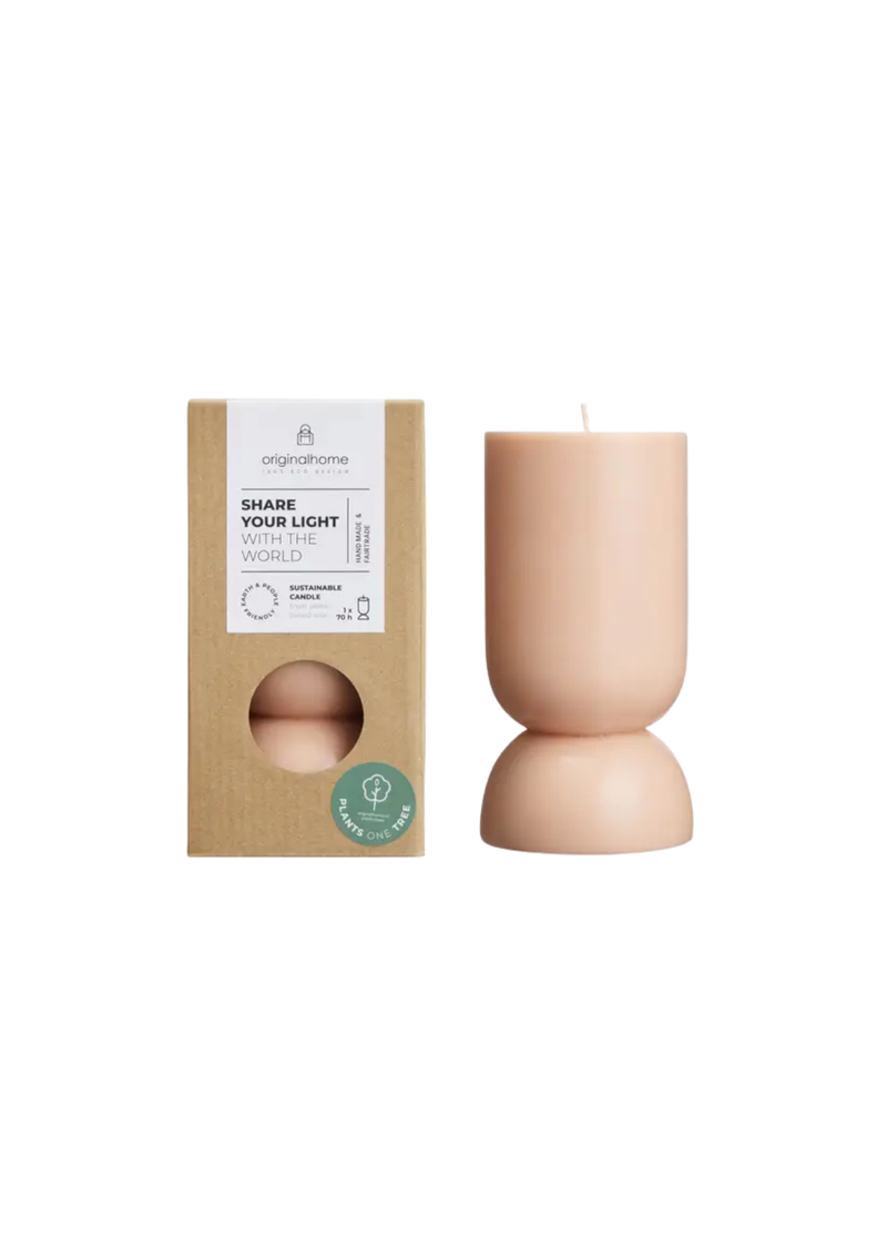 Organic Candle S, Peach