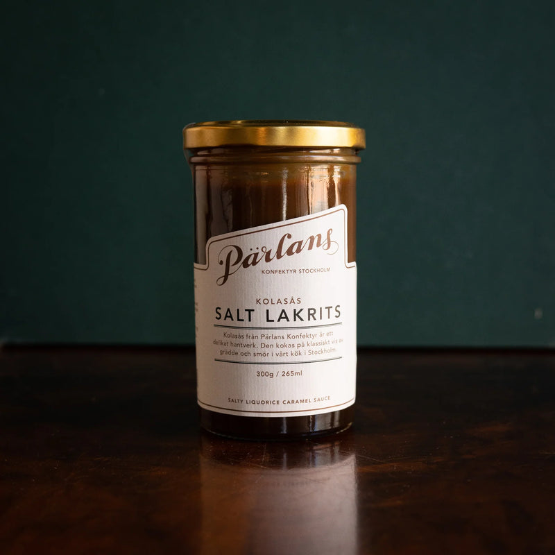 Pärlans Kolasås Salt Lakrits