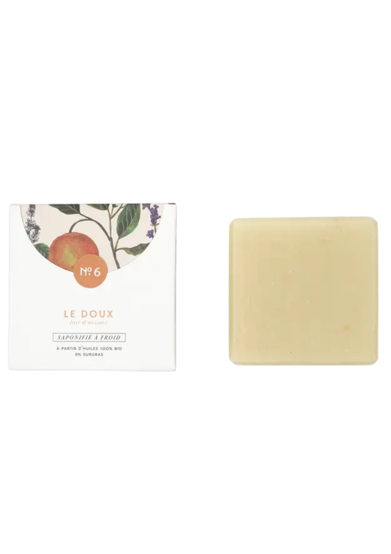 Savon Stories N°6 Le Doux, Organic & Natural with Oat Milk saippua