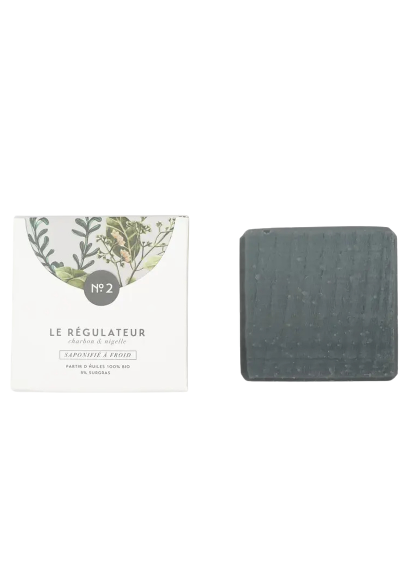 Savon Stories N° 2 The Regulator, Organic & Natural Charcoal Detox saippua
