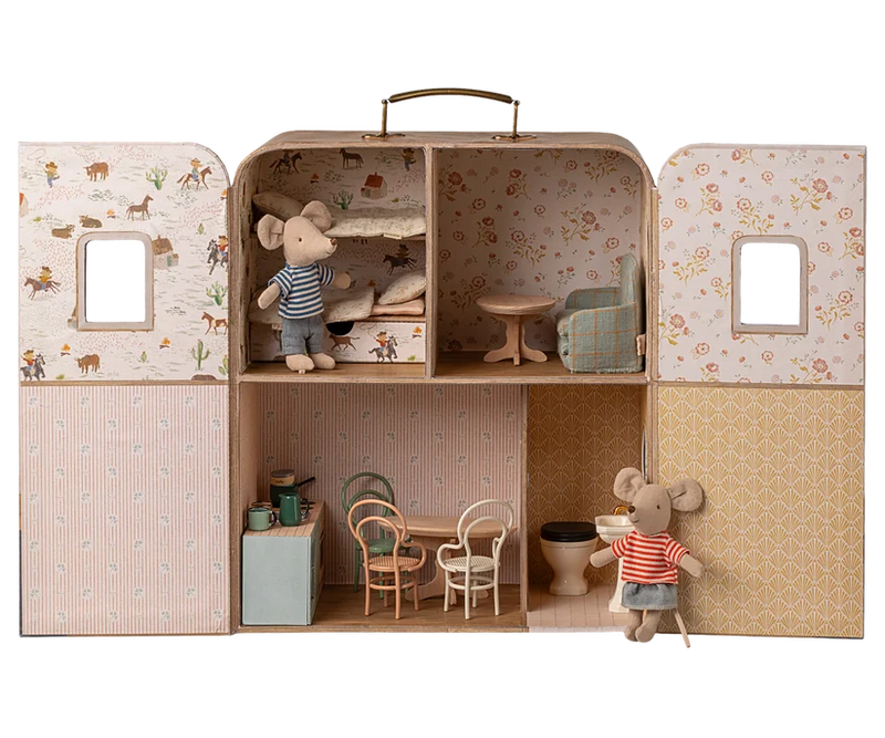 Maileg SuitCasa matkakoti pienille hiirille