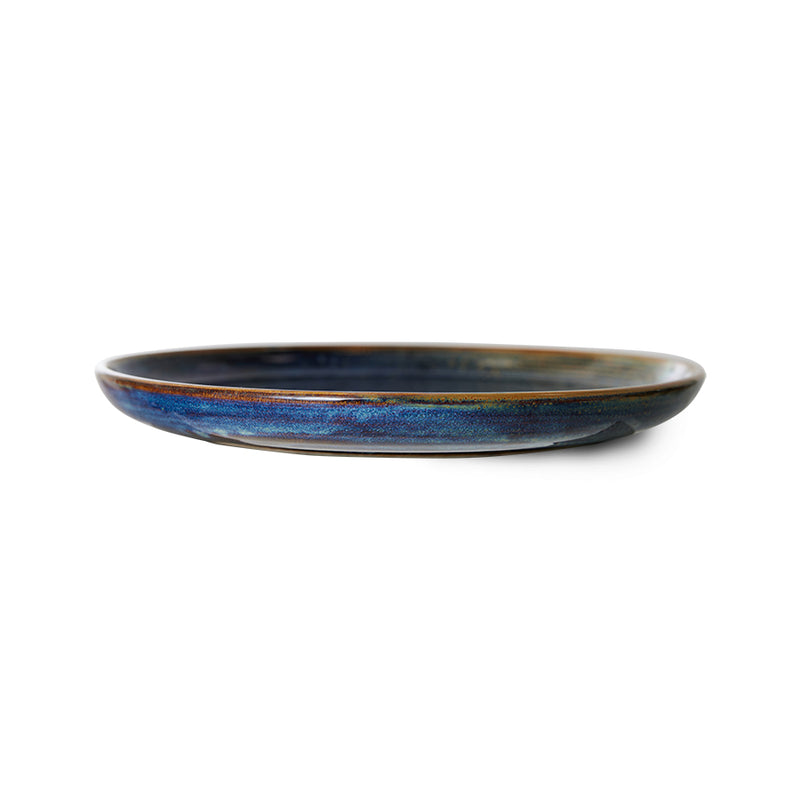 HK Livinf Chef ceramics leipälautanen. rustic blue