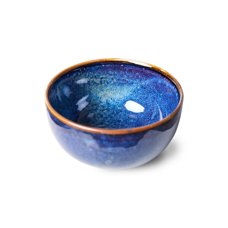 Home Chef ceramics bowl, rustic blue