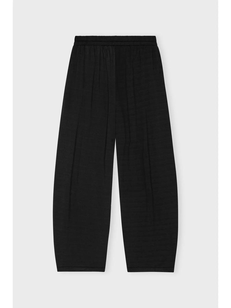Siloh viskoosihousut, black