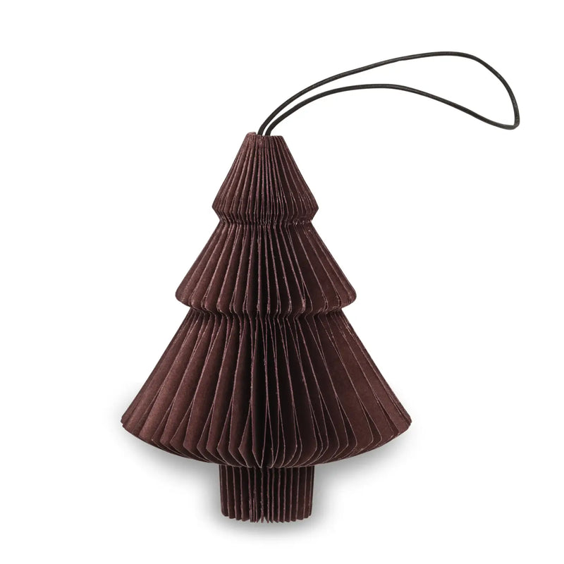 Paperinen joulukoriste Tree, Chocolate
