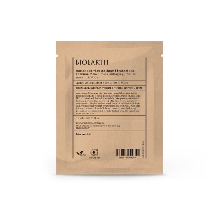 Bioearth Anti age Sheet kasvonaamio