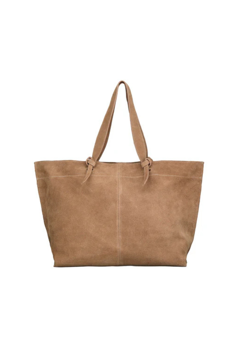 Becksöndergaard Suede Aubrey käsilaukku, Hazel Brown