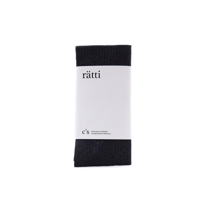 Cilla's Rätti biohajoava musta tiskirätti