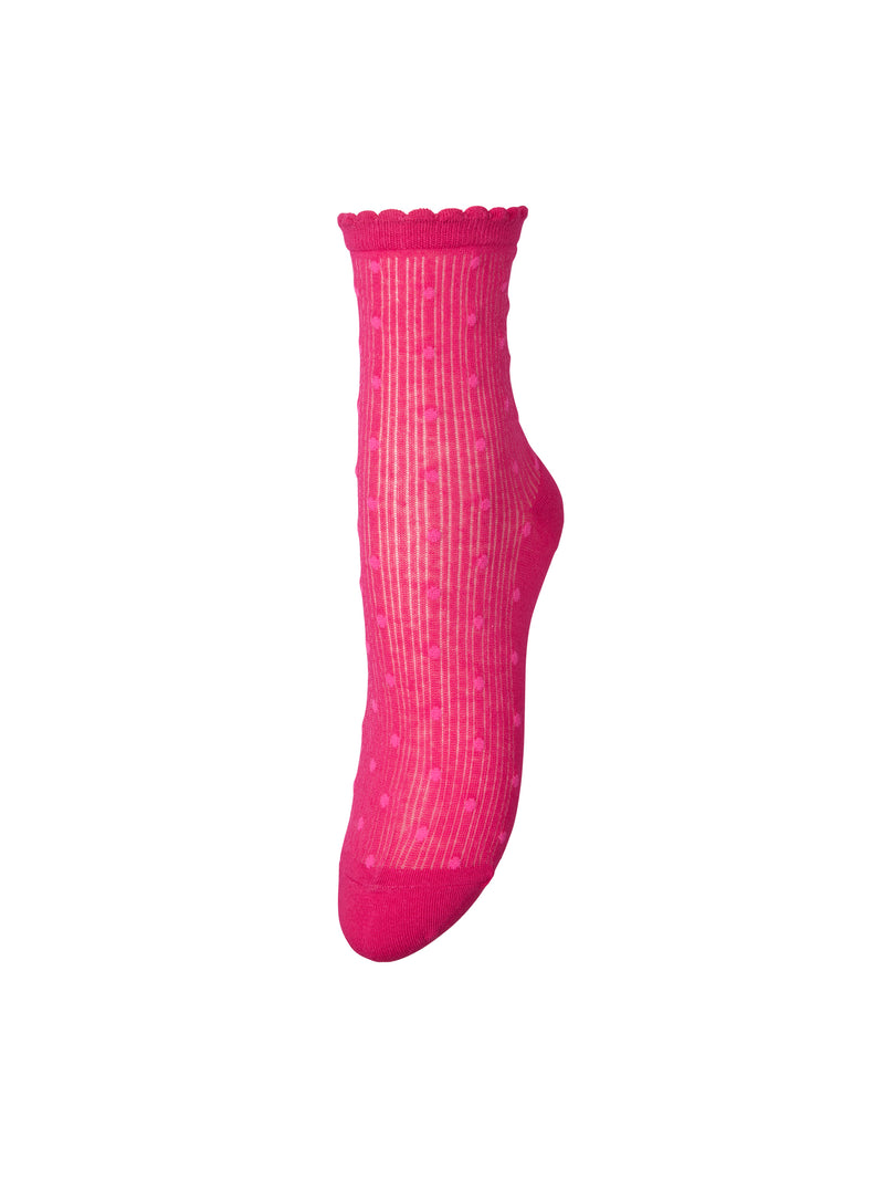 Becksöndergaard Dotia Sheer sukat, Carmine Pink