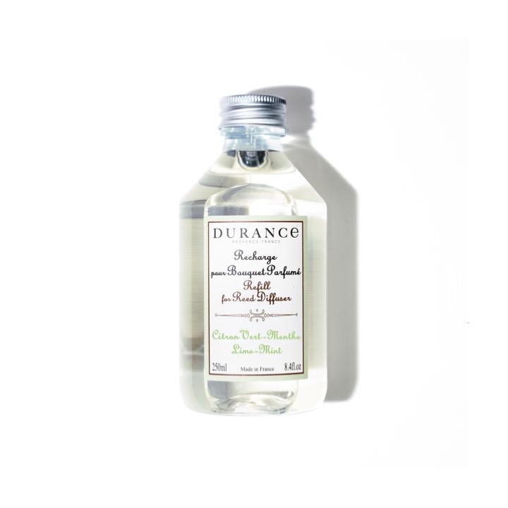 Durance huonetuoksun täyttöpullo, Lime Mint