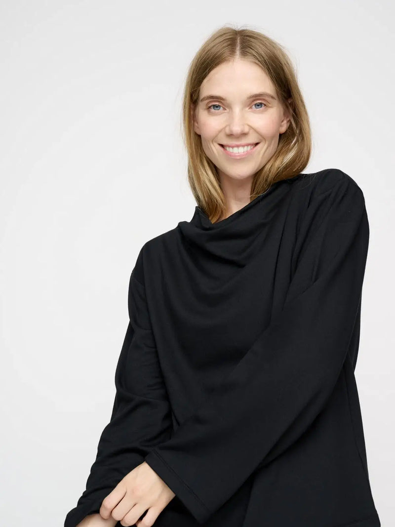 Sylvie viskoosipaita, black