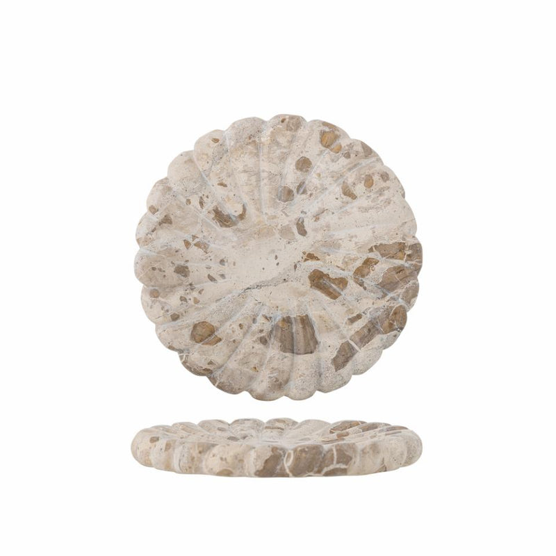 Bloomingville Marlie marmorinen alusta, brown