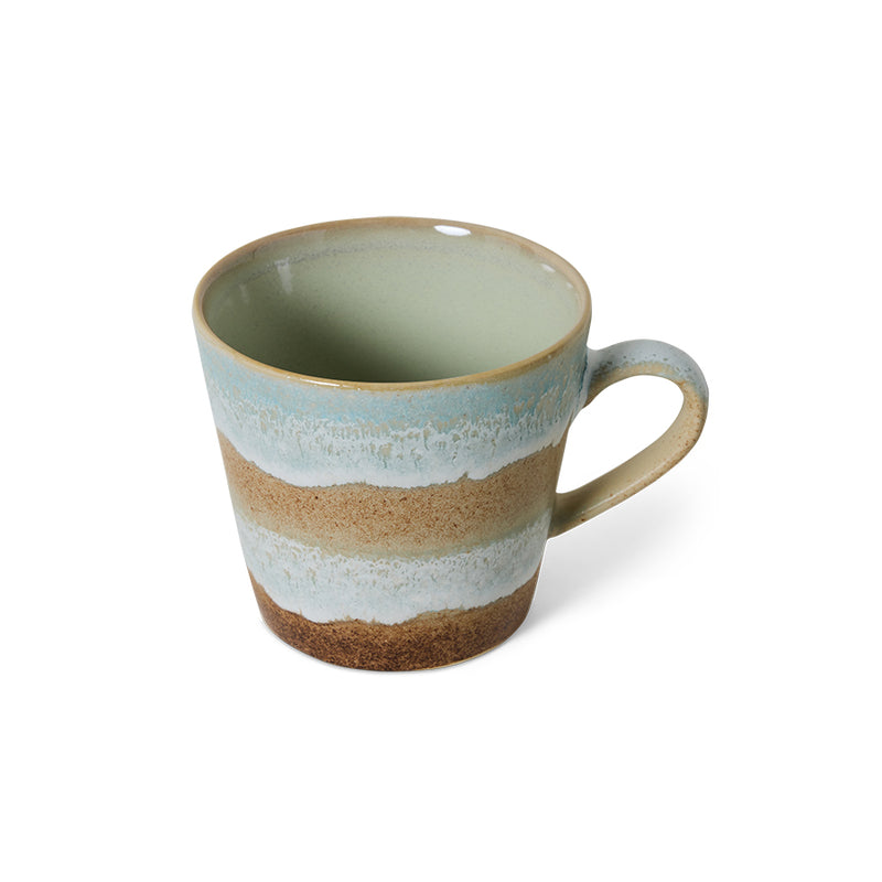 HK Living 70's ceramics cappuccino kahvimuki, Skyline