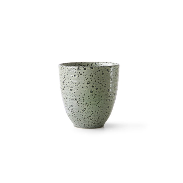 HK Living Gradient keraaminen muki, green