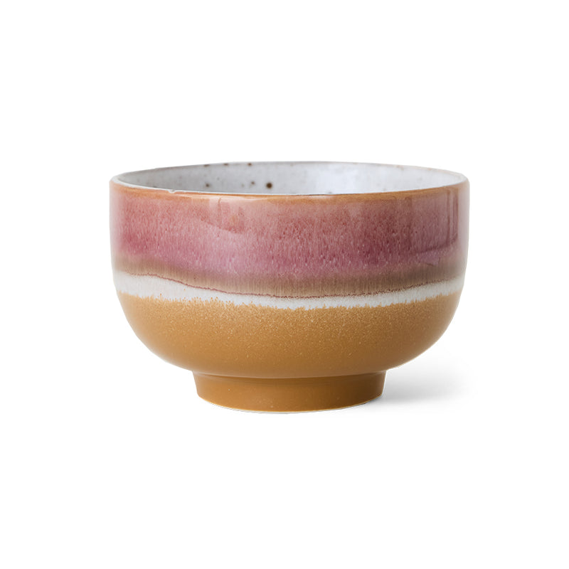 HK Living 70's ceramics noodle bowl, prairie
