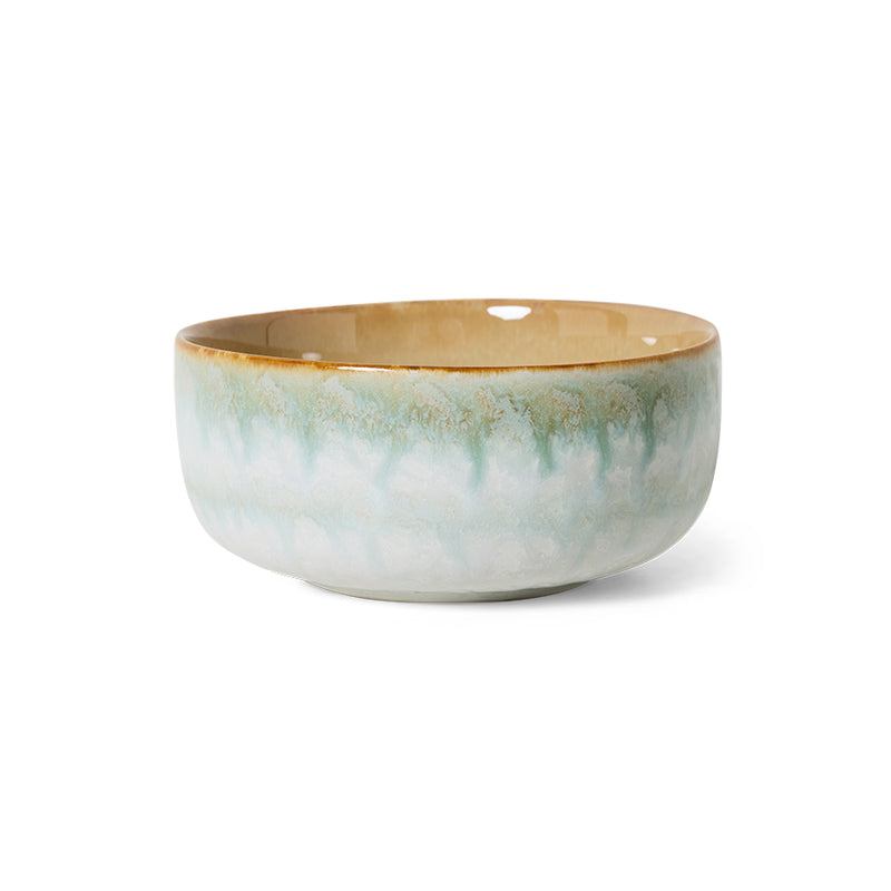 HK Living 70's ceramics jälkiruokakulho, petal