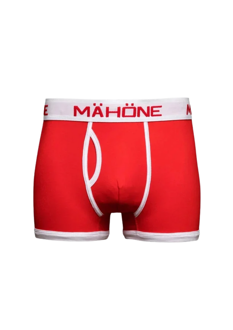 MÄHÖNE miesten bokserit Red/White