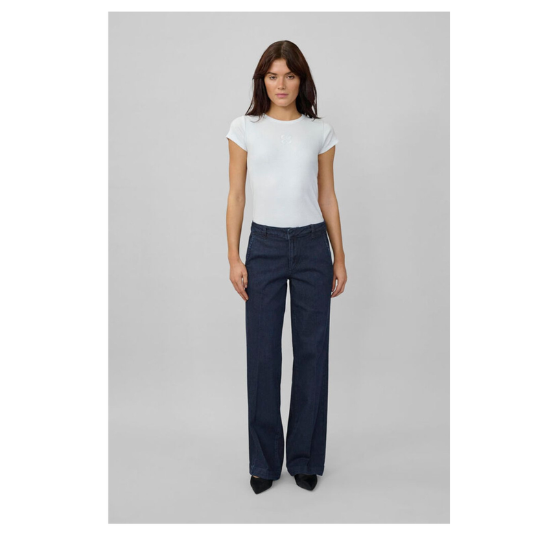The Lara-housu, dark blue Un-Wash 30"