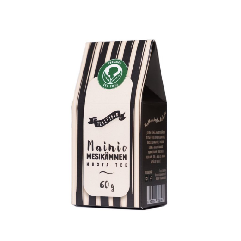 Mainio Mesikämmen musta irtoteesekoitus